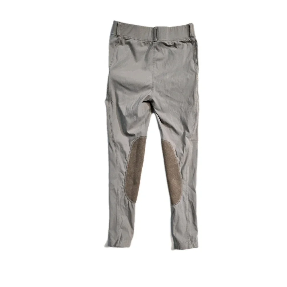 SANTINY Girls' Riding Pants with Zipper  for Kids Being Side Pockets‎